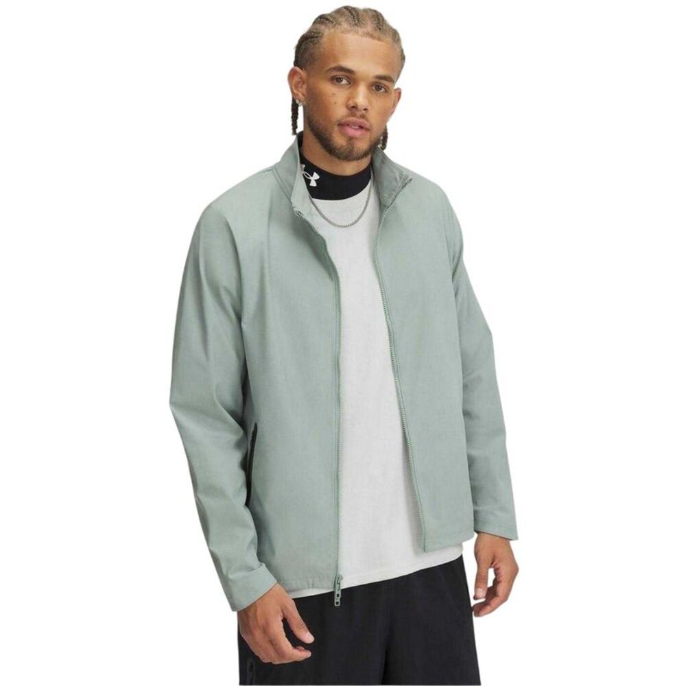 Under Armour Mens Full Zip Hoodie / Green